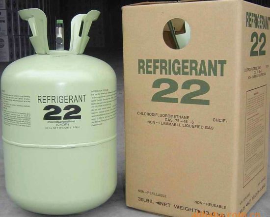 Gaz réfrigérant Fréon R22 Gaz 13,6 kg Prix de vente directe d'usine