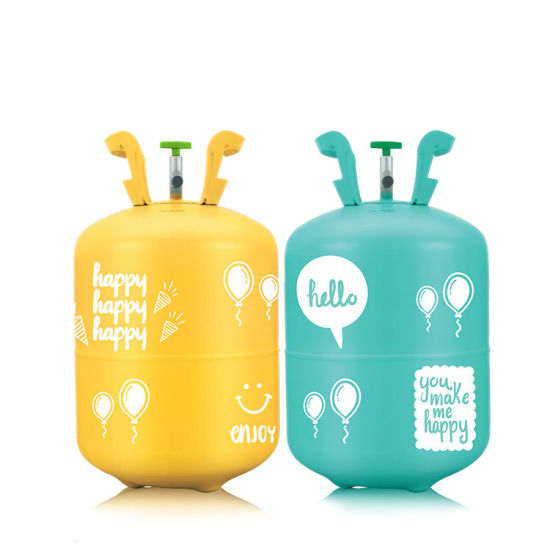 Réservoir de gaz d'hélium ballon certifié CE DOT kg (7L, 13,4L, 22,4L)