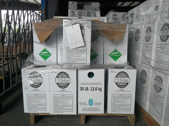 Gaz fréon haute pureté R134A dans un cylindre jetable de 13,6 kg