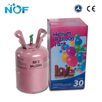 Cylindre d'hélium de 13,4 L pour 30 pièces de ballon à gaz en latex de 9 ''