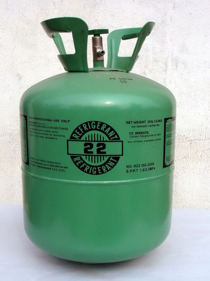 Prix ​​d'usine de 16 ans Cylindre de 13,6 kg de gaz réfrigérant Fréon R22