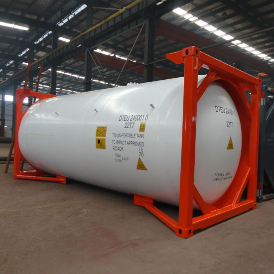Cylindre rechargeable de 12 kg R134a Gas réfrigérant pour le marché européen